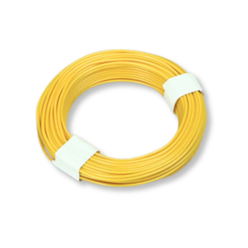 4DXEW00023 [file:4DXEW00023-1.jpg] Wire, Single Core 0.5mm x 10m - Yellow