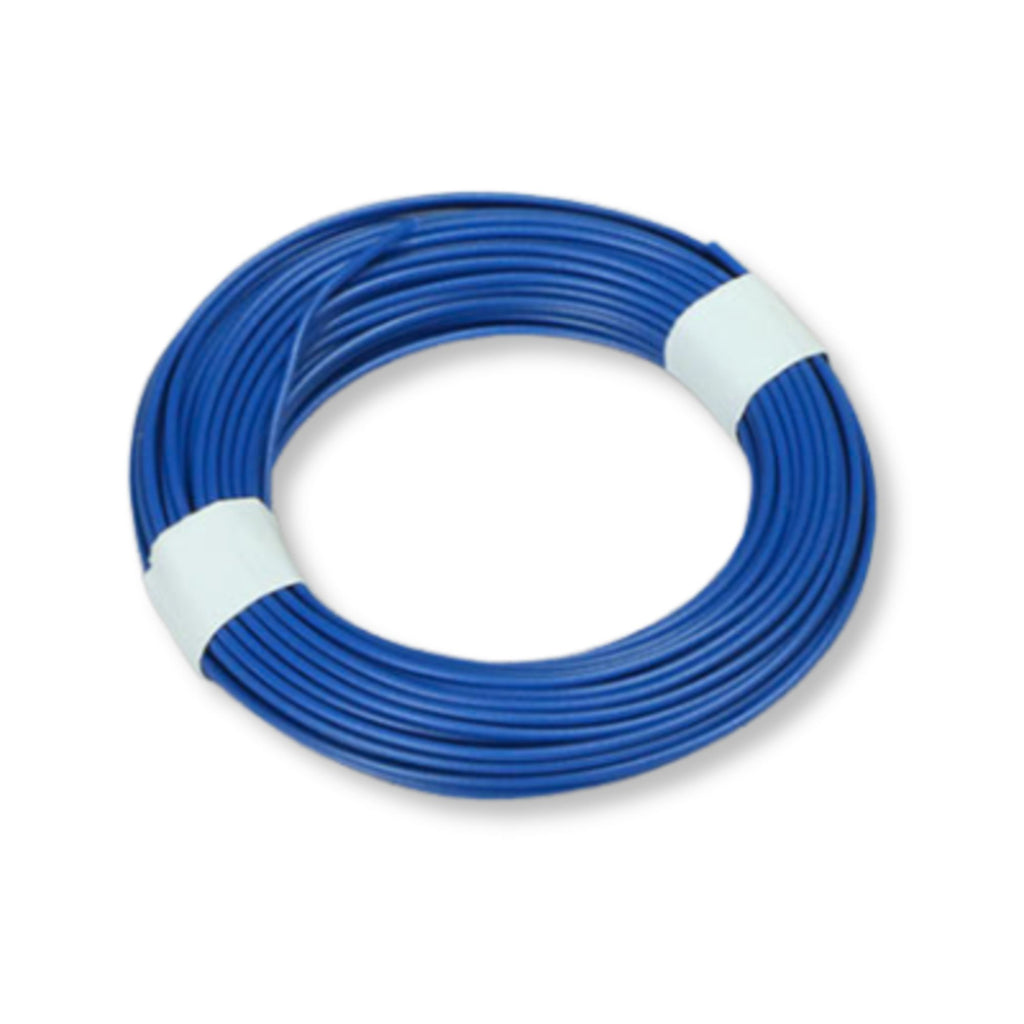 4DXEW00024 [file:4DXEW00024-1.jpg] Wire, Single Core 0.5mm x 10m - Blue