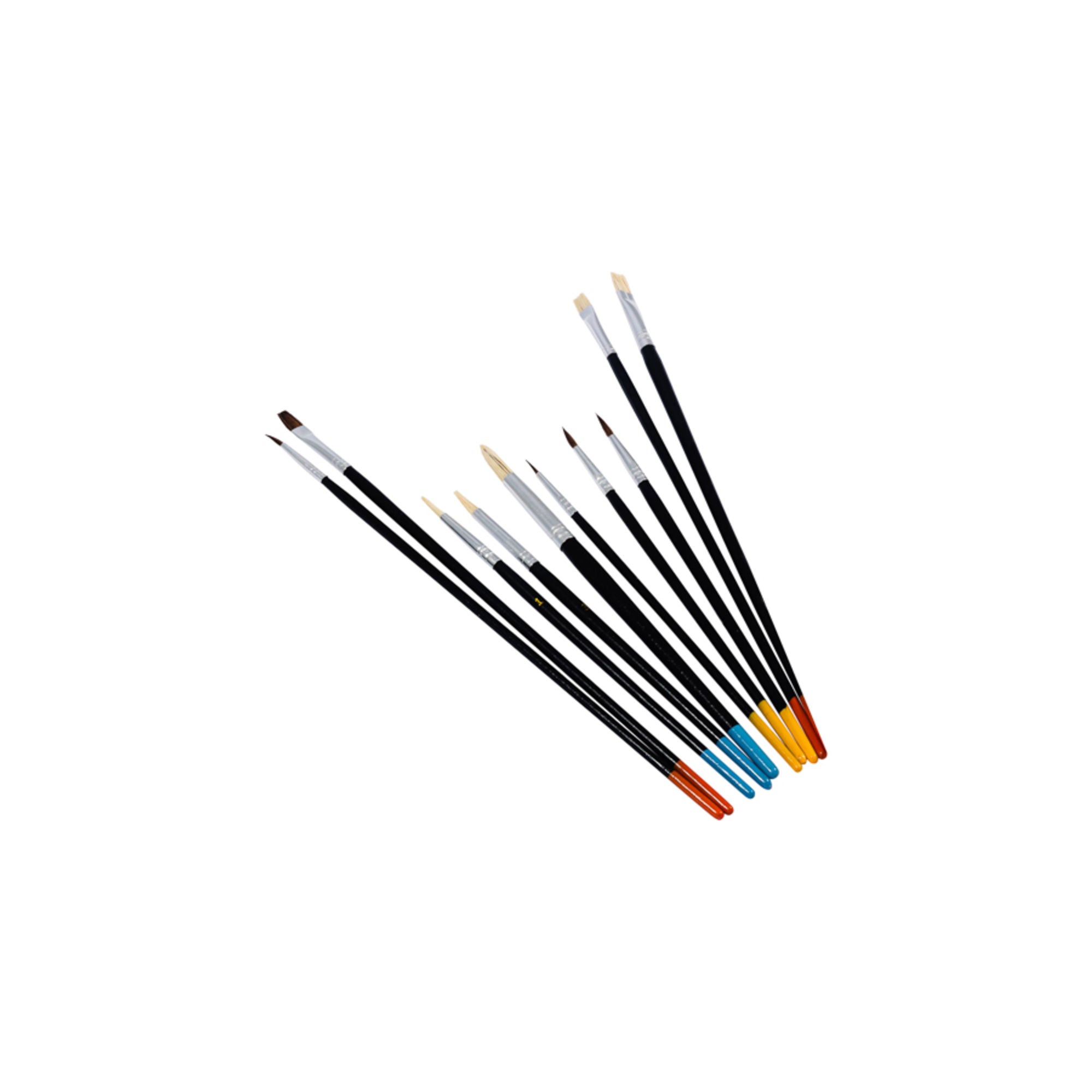 4DXFB20000-3 Brush Set, Natural (10 pcs)