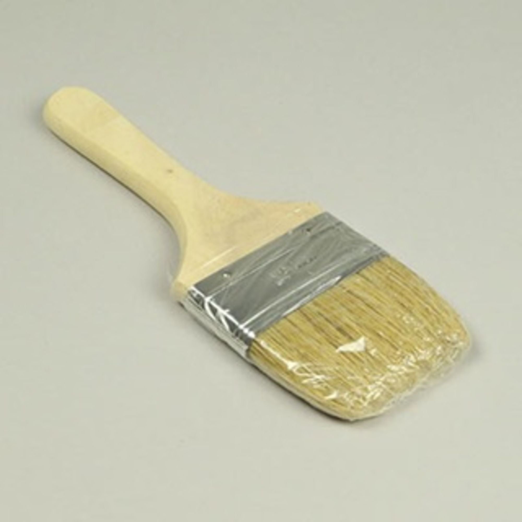 4DXFB20156 [file:4DXFB20156-1.jpg] Brush, Natural Bristles, Wood Handle - 76mm