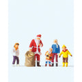 4DXFINDAER-1 1:87 Father Christmas & Children