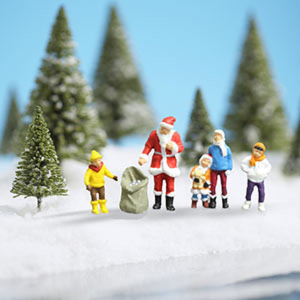4DXFINDAER-4 1:87 Father Christmas & Children