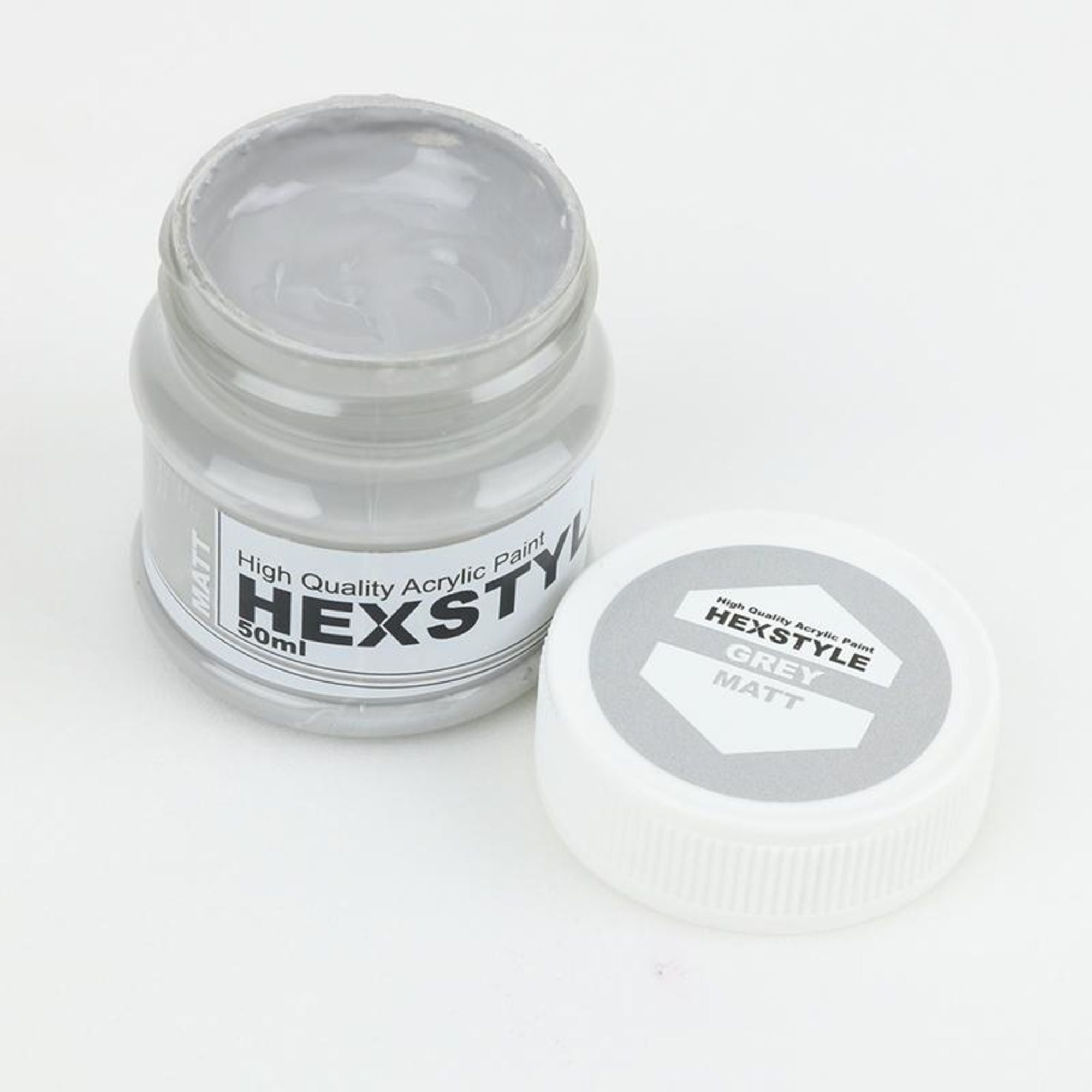 4DXFO11107 [file:4DXFO11107-1.jpg] HexStyle Matt 50ml Grey