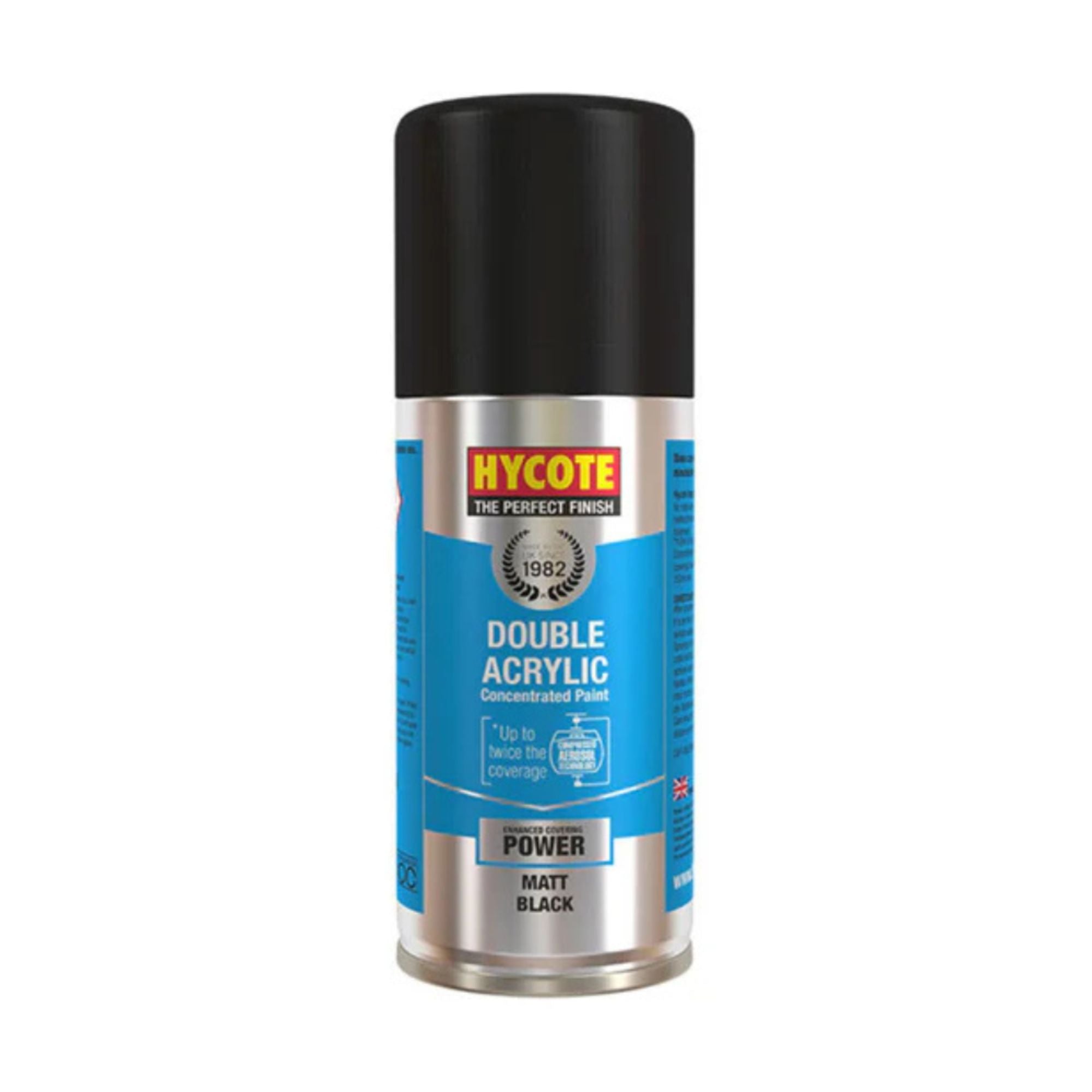 4DXFS10008 [file:4DXFS10008-1.jpg] Hycote 150ml - Matt Black