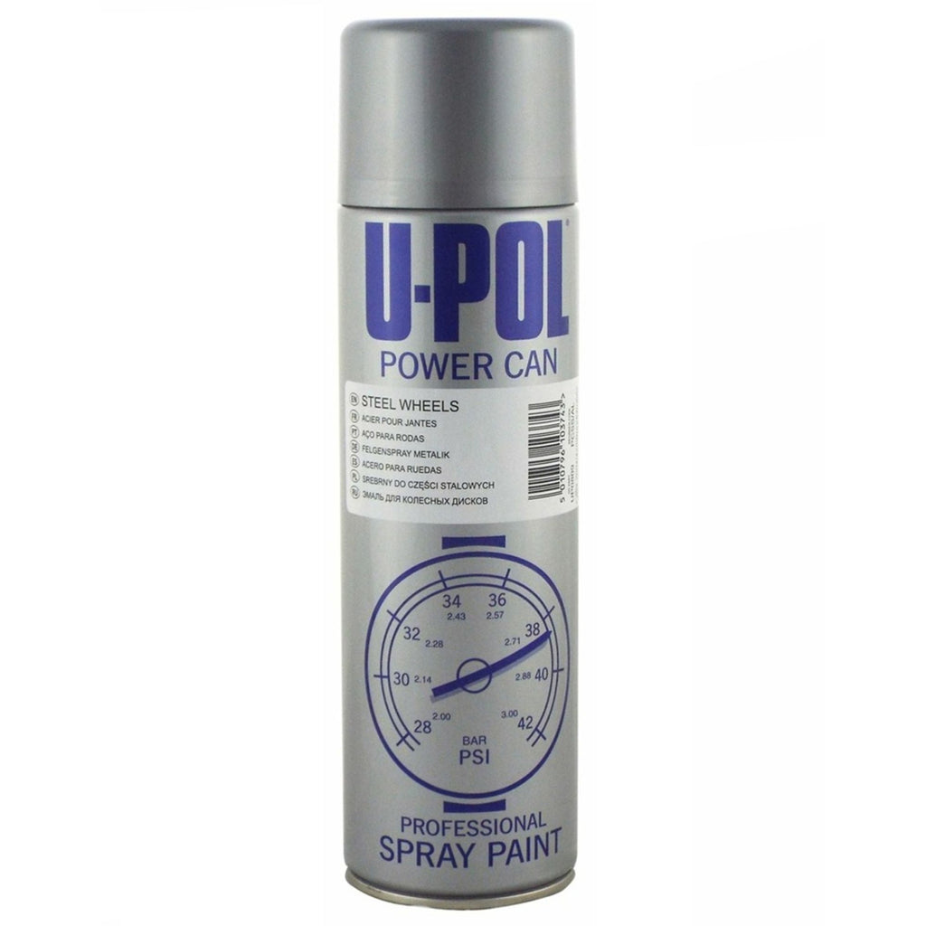 4DXFS10014-1 Silver, U-Pol Steel Wheels 500ml