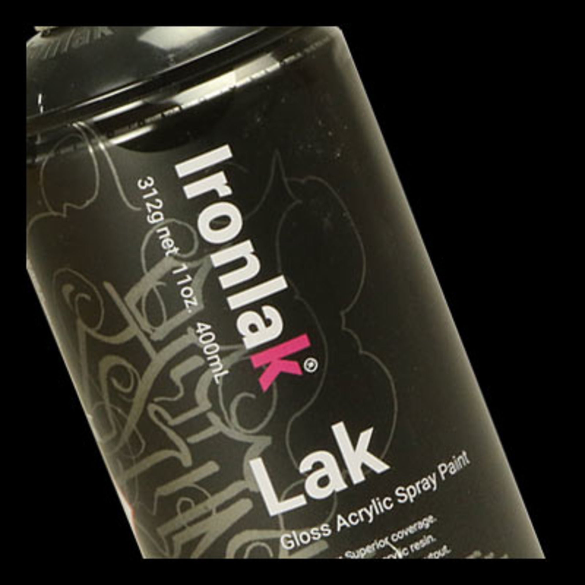 4DXFS13000 [file:4DXFS13000-1.jpg] IronLak Matt 400ml - Black