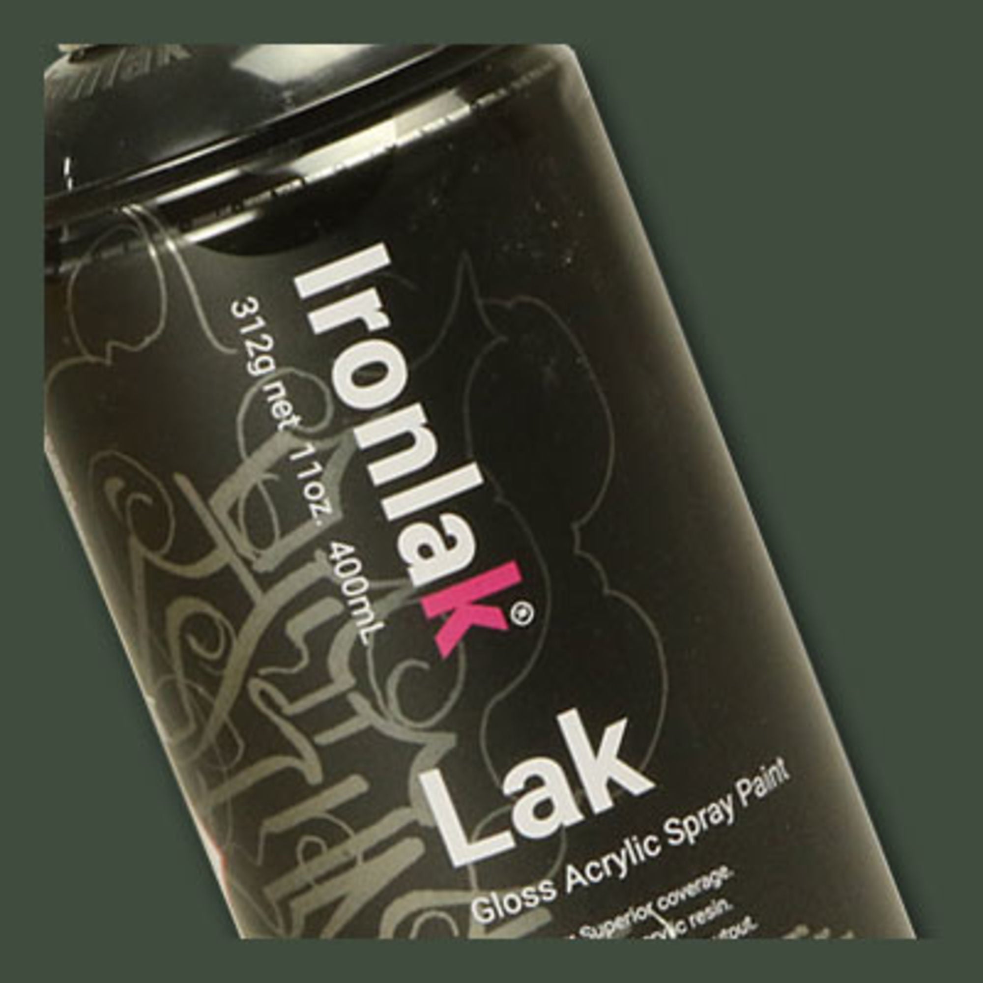 4DXFS13002 [file:4DXFS13002-1.jpg] IronLak Lazy 400ml - Grey