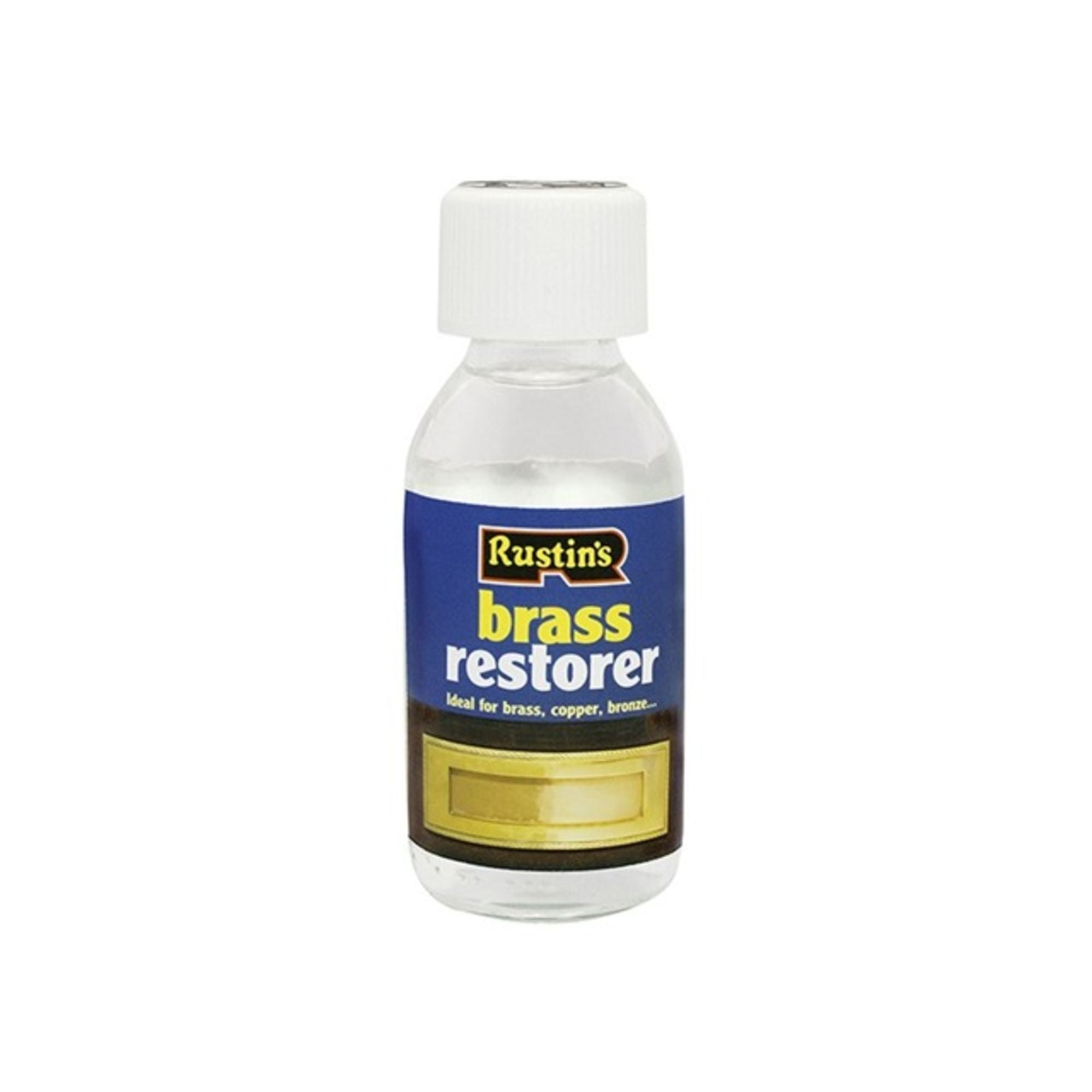 4DXFT00095 [file:4DXFT00095-1.jpg] Brass Restorer, Rustins 125ml