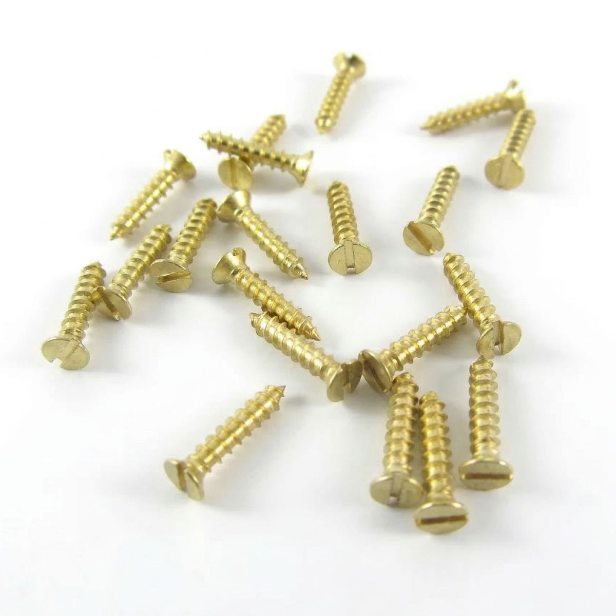 Brass Screw No.1 6.4mm (20 pcs)