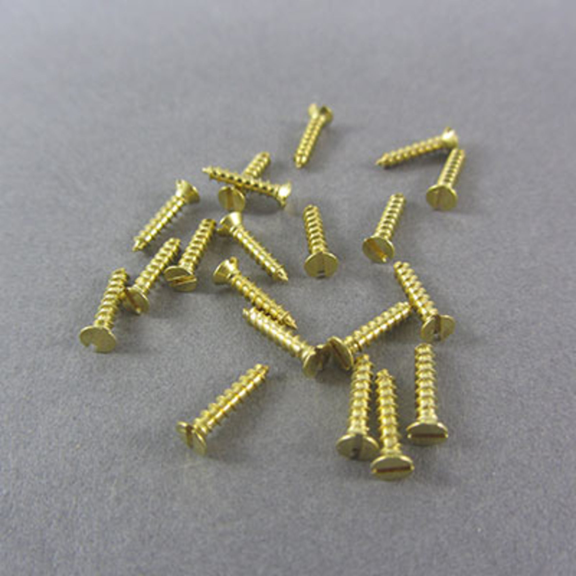 Brass Screw No.1 9.5mm (20 pcs)