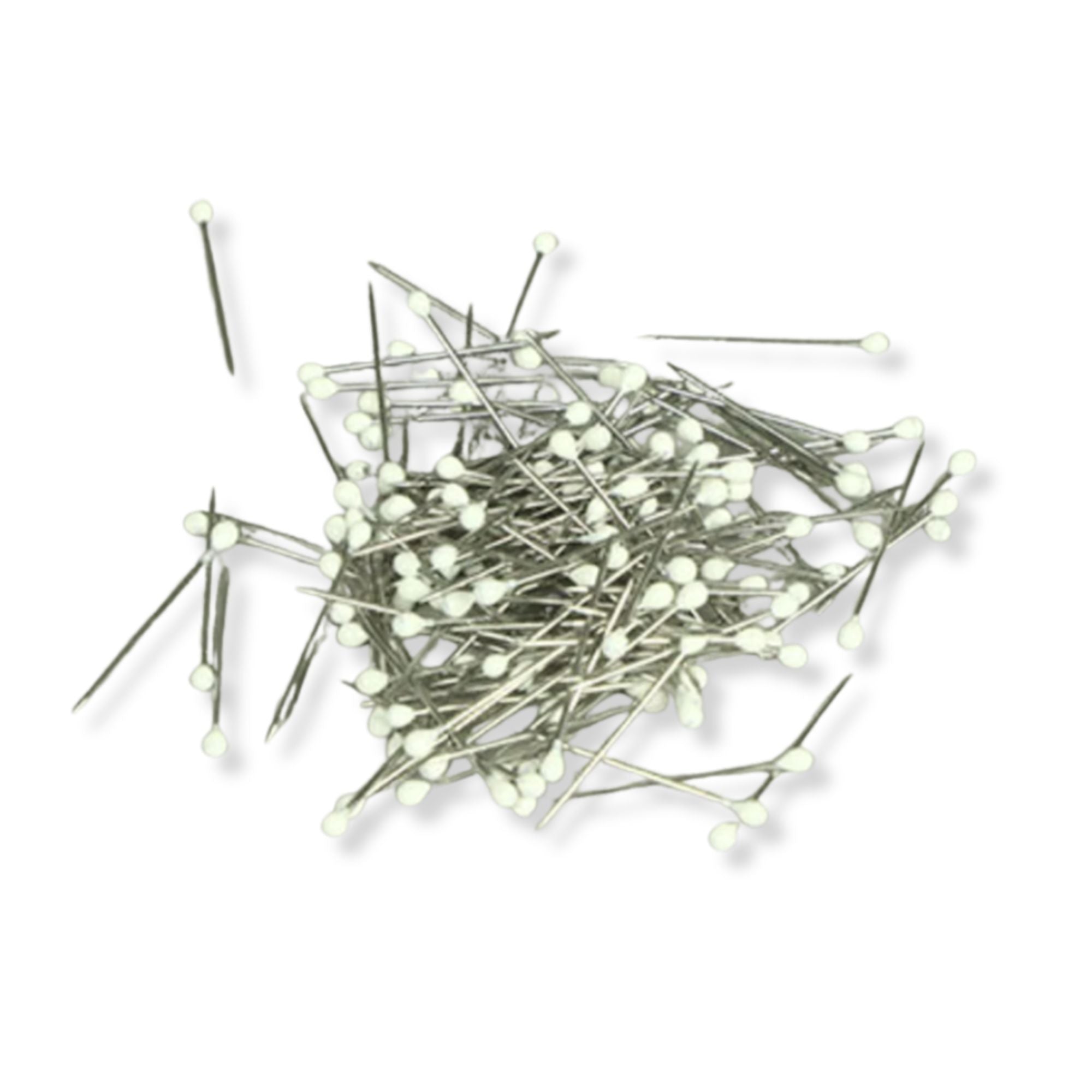 4DXGA30048 [file:4DXGA30048-1.jpg] Pins 20mm Long White Top (150 pcs)