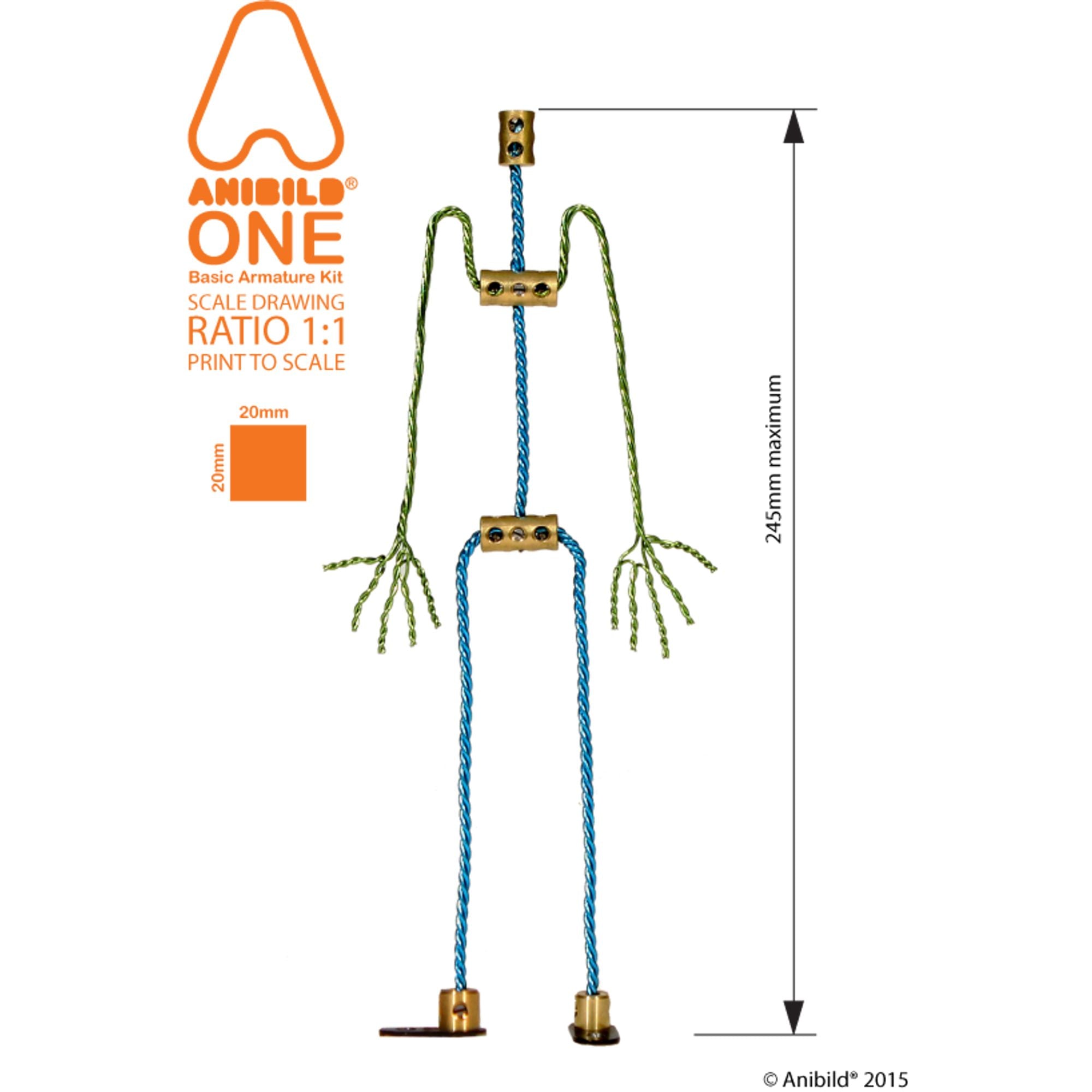 4DXGS00001-2 Anibild One Basic Armature Kit