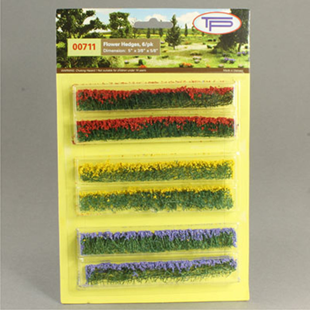 4DXLP10711-1 Flower Hedges (6 pcs)