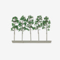 4DXLT05042M [file:4DXLT05042M-1.jpg] Narrow Tree Mid Green, 42mm (5 pcs)