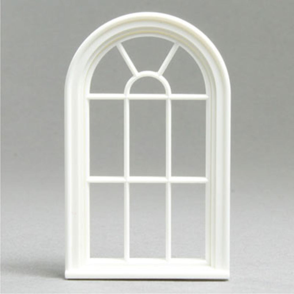 4DXMD10214-1 1:24 Window, Victorian round top 10-Pane