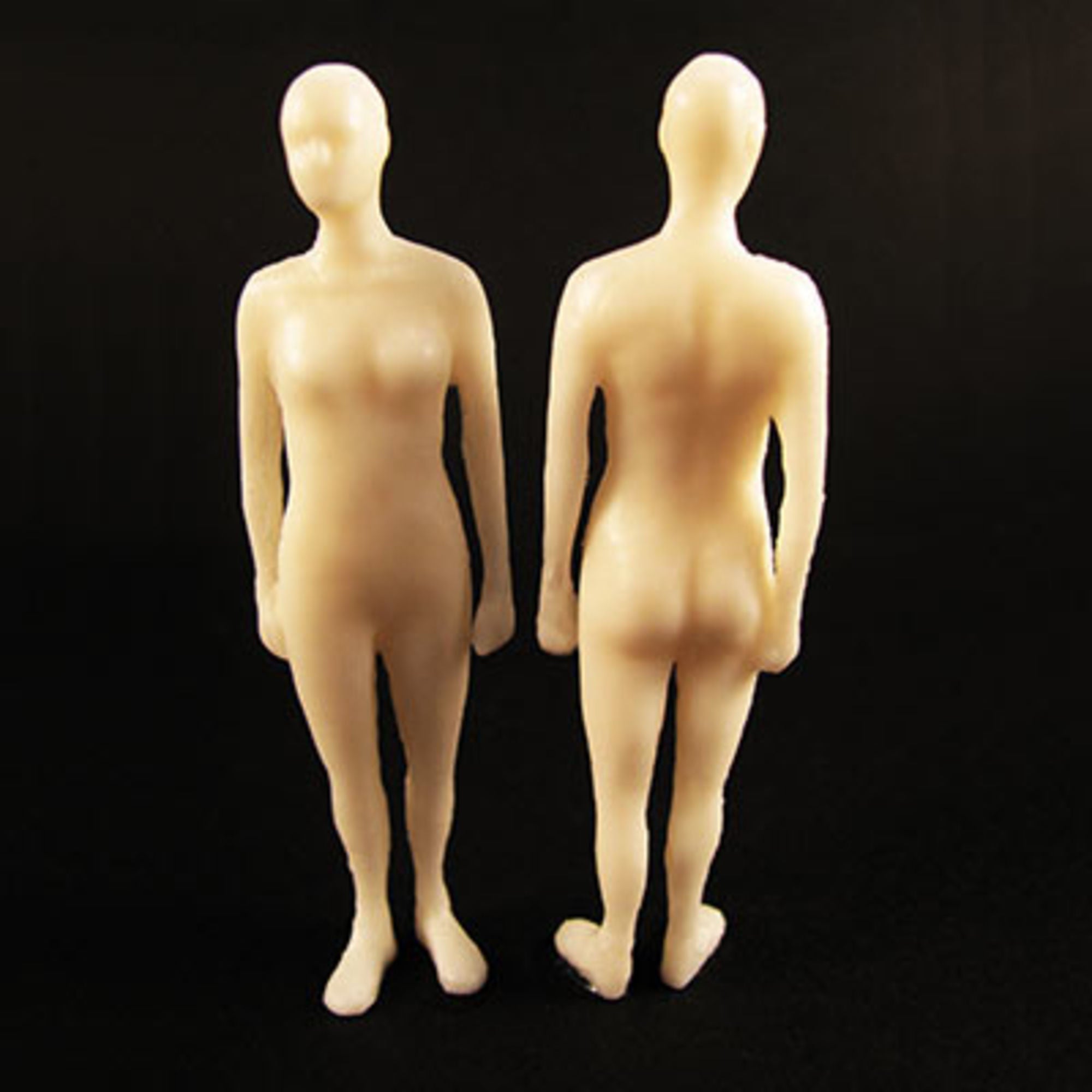 4DXMF10259-1 1:25 Figure, Female Standing Resin