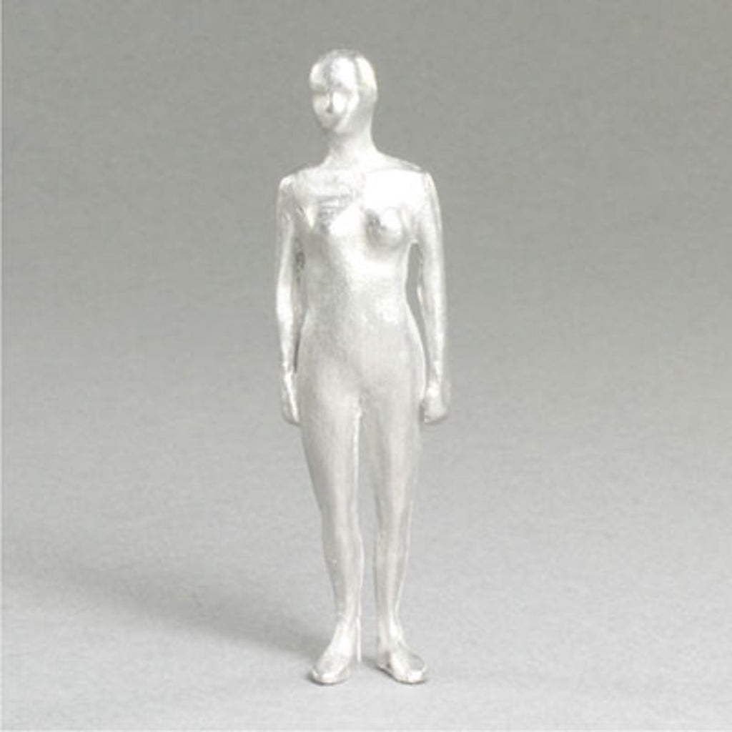 4DXMF10264 [file:4DXMF10264-1.jpg] 1:25 Figure, Female Standing Metal