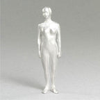 4DXMF10264-1 [file:4DXMF10264-1.jpg] 1:25 Figure, Female Standing Metal