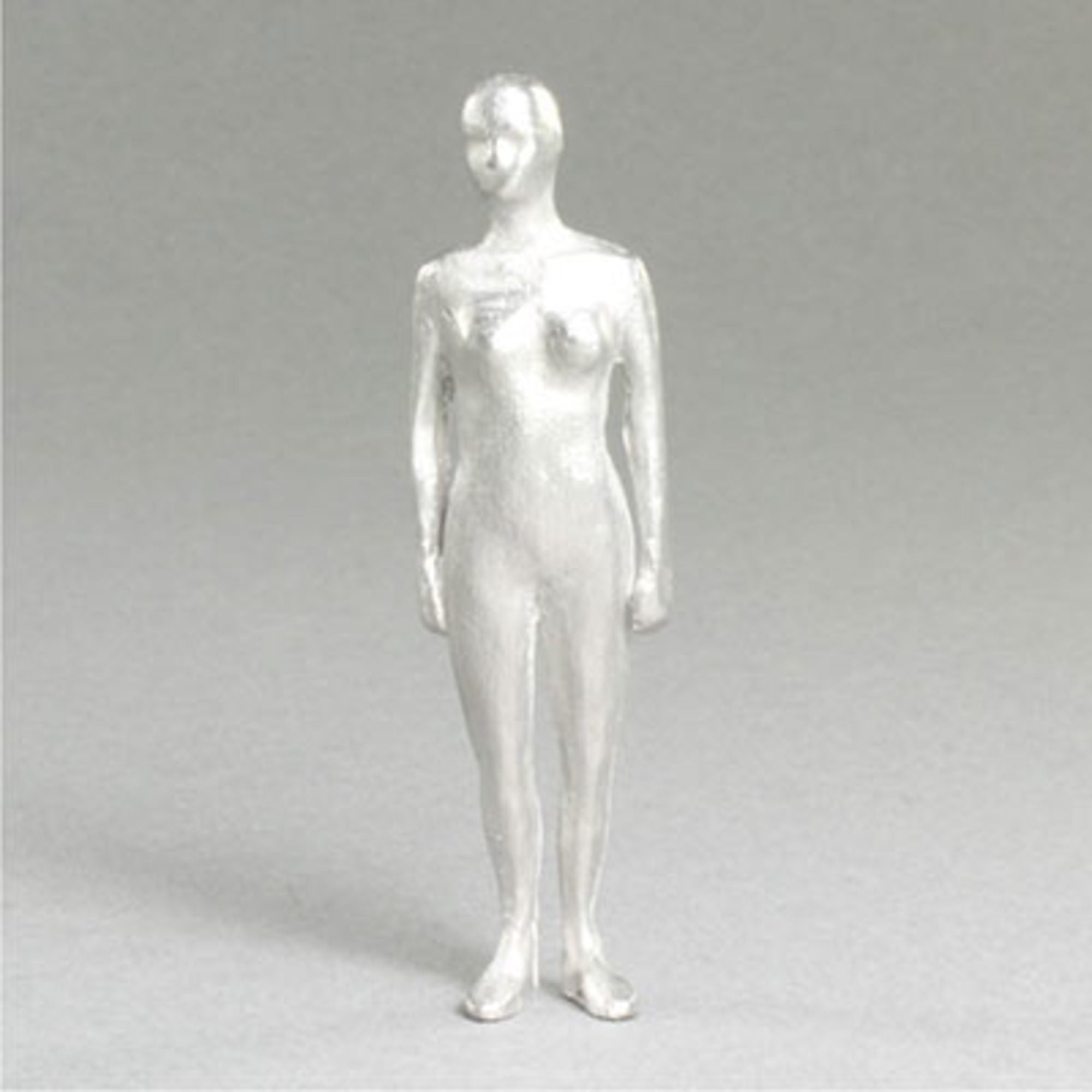 4DXMF10264-1 [file:4DXMF10264-1.jpg] 1:25 Figure, Female Standing Metal