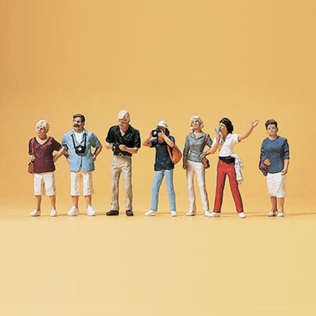 4DXMF10800-1 [file:4DXMF10800-1.jpg] 1:87 Figures Sightseeing Set Painted (6 pcs)