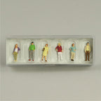 4DXMF10836-2 [file:4DXMF10836-2.jpg] 1:87 Figures Passers By Standing Painted (6 pcs)