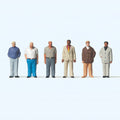 4DXMF11010-1 1:100 Figures Standing Males (6 pcs)