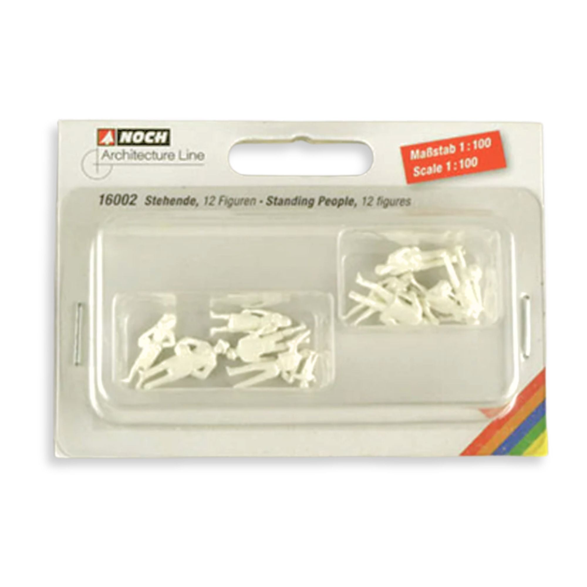 4DXMF11072-2 1:100 Figures Standing (12 pcs)