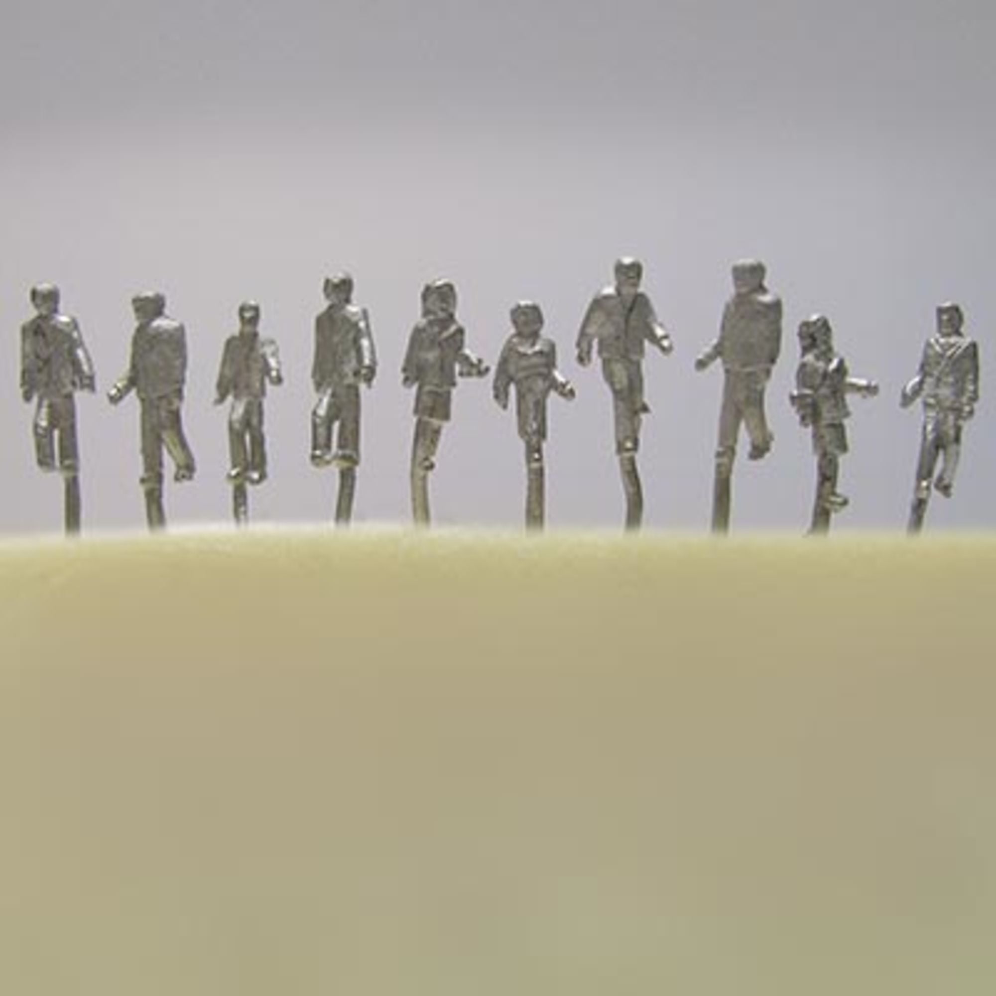4DXMF12530-1 1:250 Standing Figures Unpainted (10 pcs)