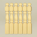 4DXML40013-1 1:24 Newel Post