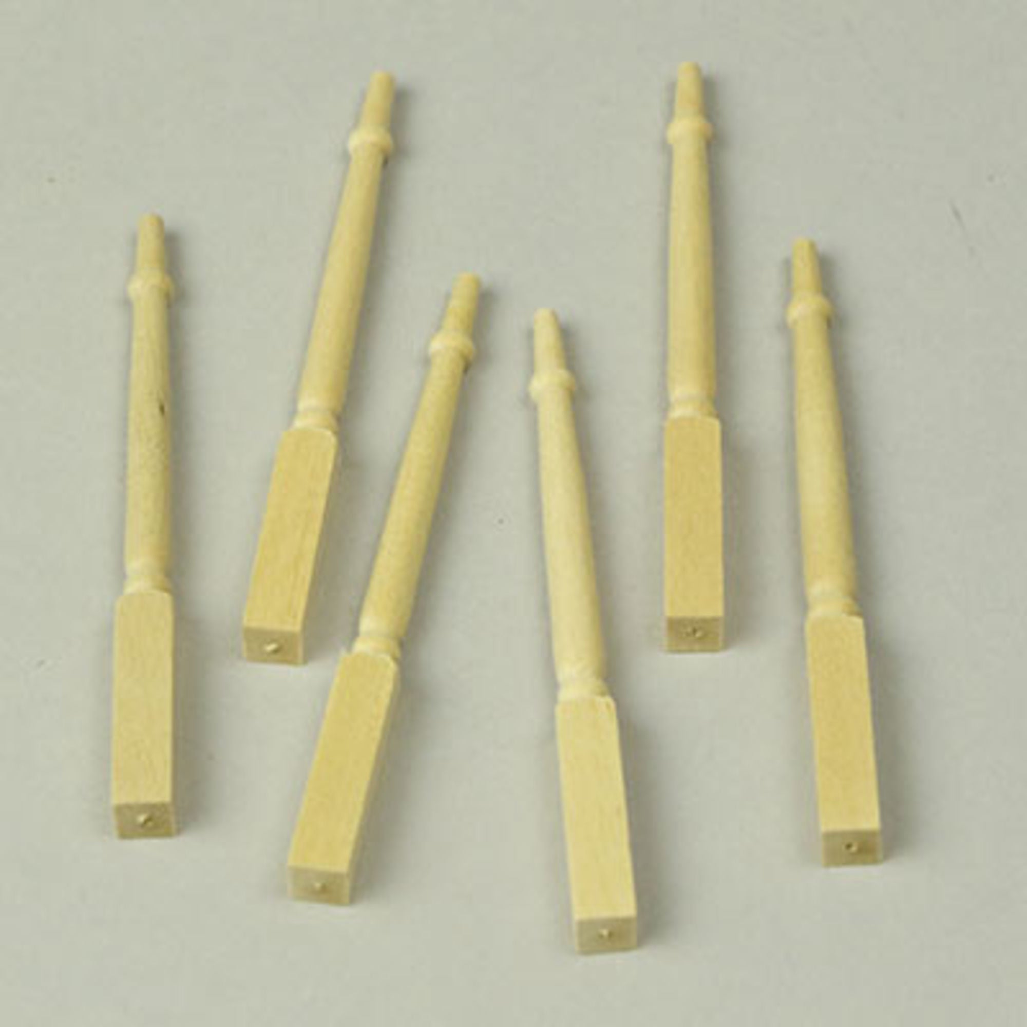 4DXML40104-2 1:12 Wooden Spindles