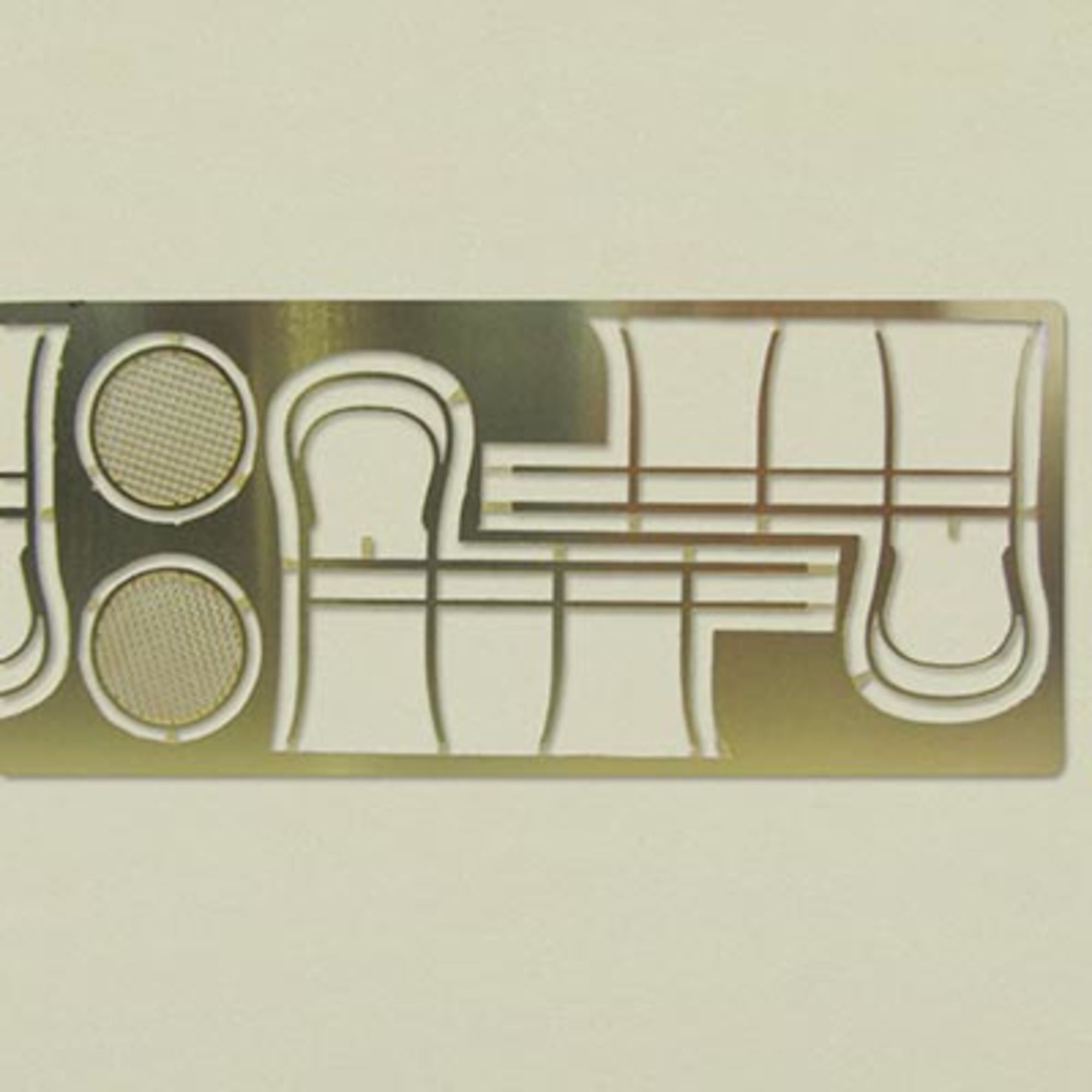 4DXMU20201-2 1:25 Etched Bentwood Chairs