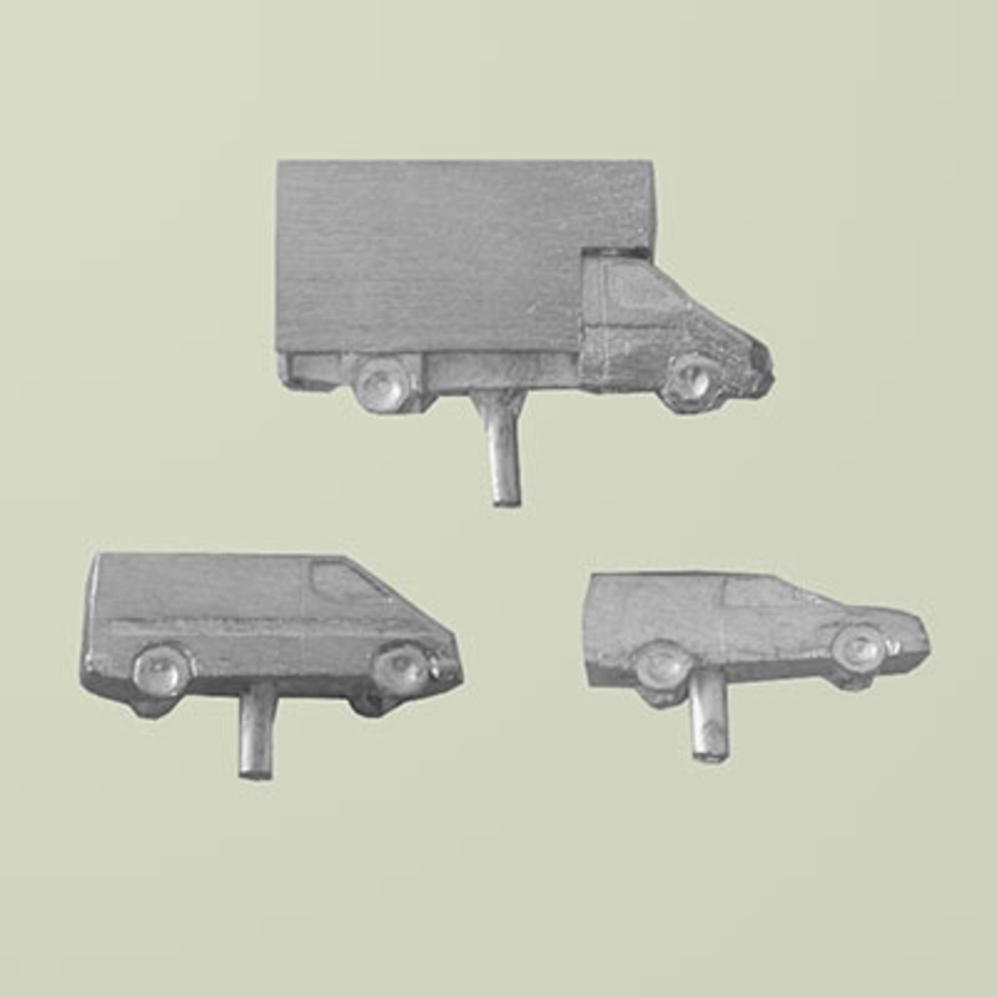 4DXMV12002 [file:4DXMV12002-1.jpg] 1:200 Light Vans (3 pcs)