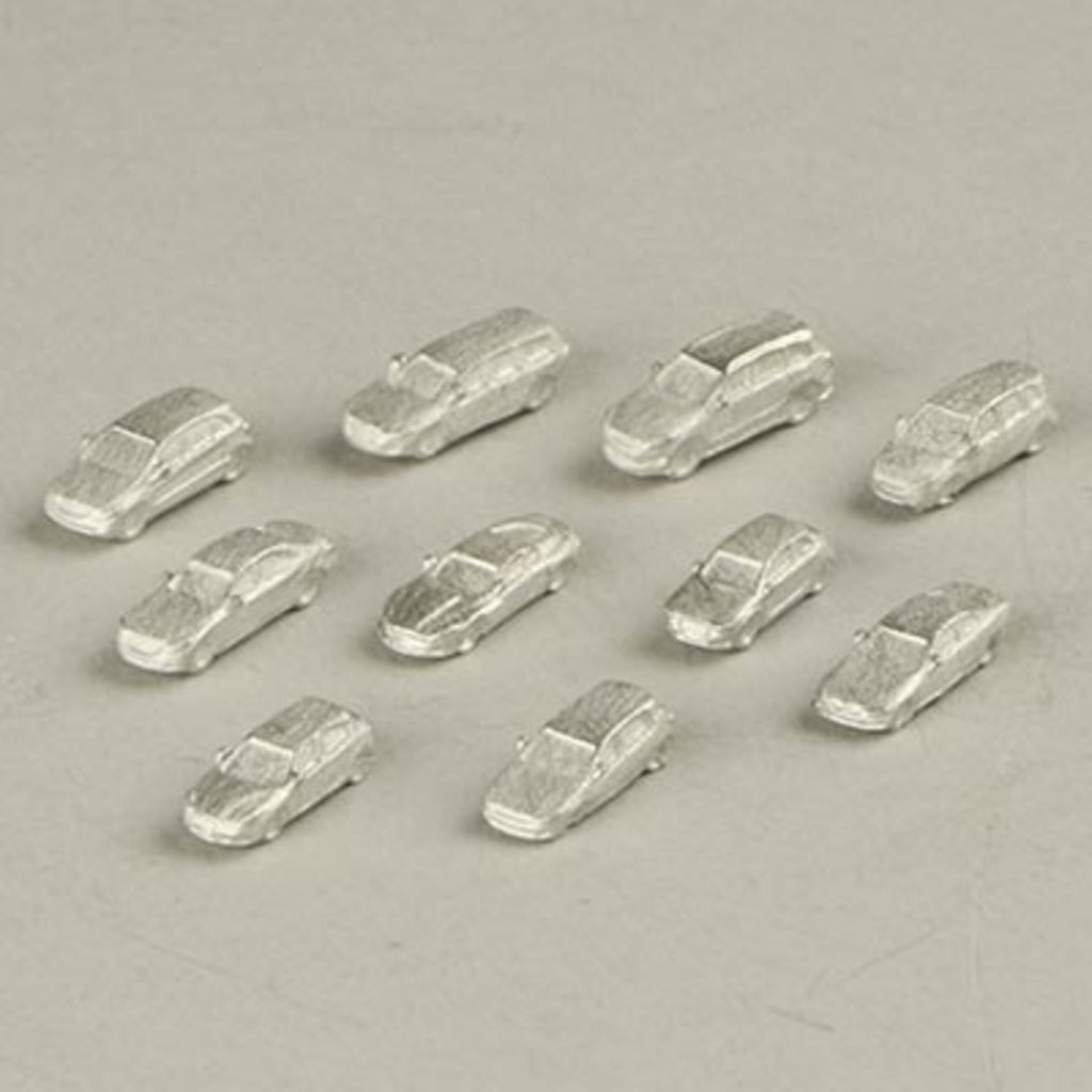 1:400 Cars Unpainted (10 pcs)