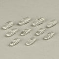 4DXMV14009-1 1:400 Cars Unpainted (10 pcs)