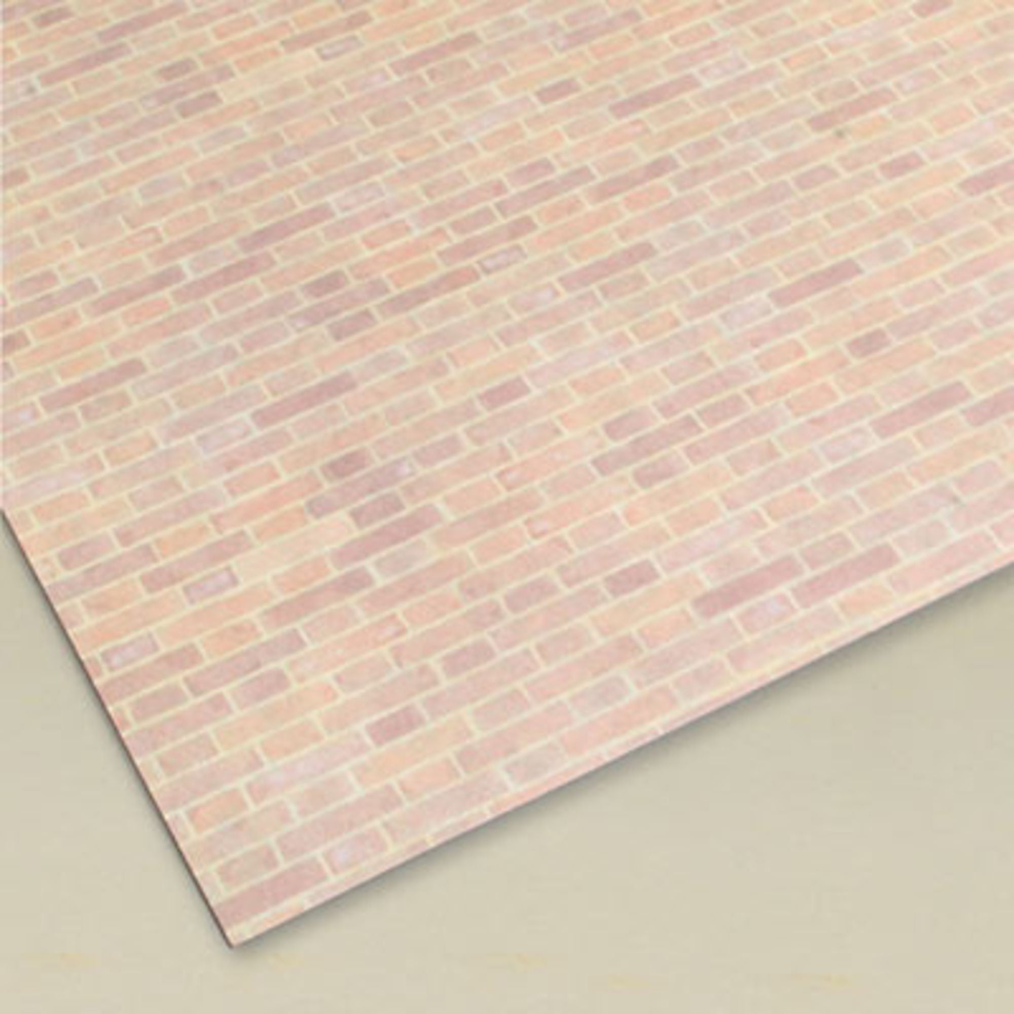 4DXMW10216-1 1:24 Brick Old Red