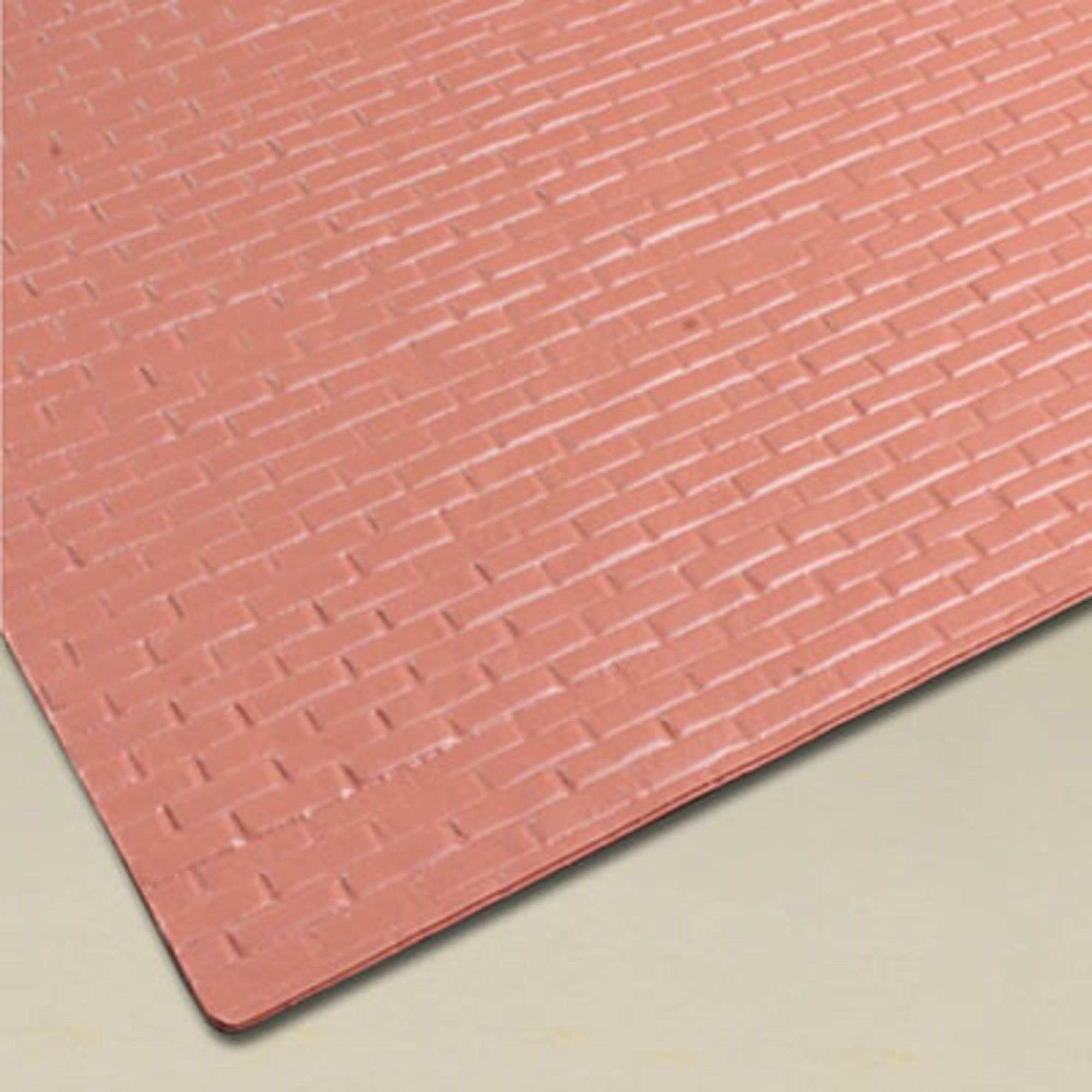 4DXMW10217-1 1:24 Brick Plastic (Weathered)