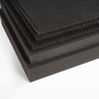 4DXRF40015-8 [file:4DXRF40015-8.jpg] Foam Dense, Black, 3.0 x 300 x 400mm