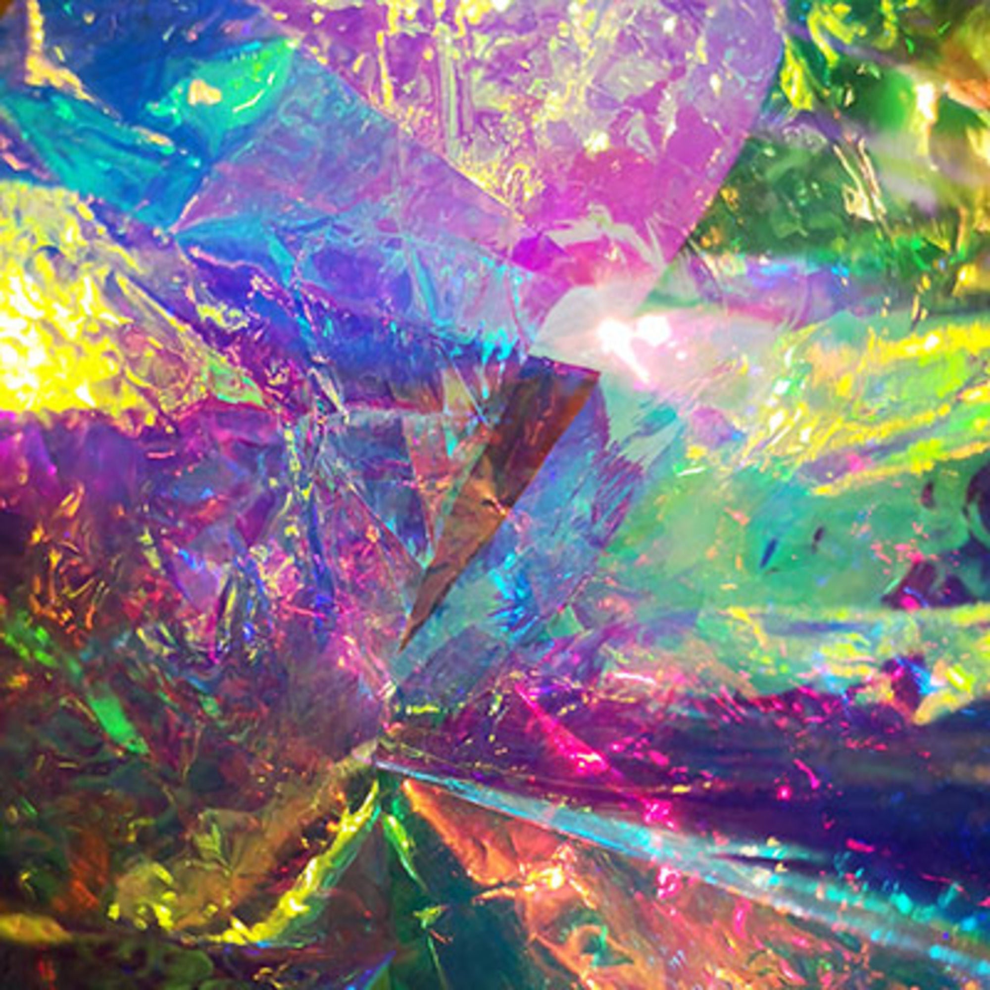 4DXRO30027-2 Iridescent Film 500mm x 2.5m Roll