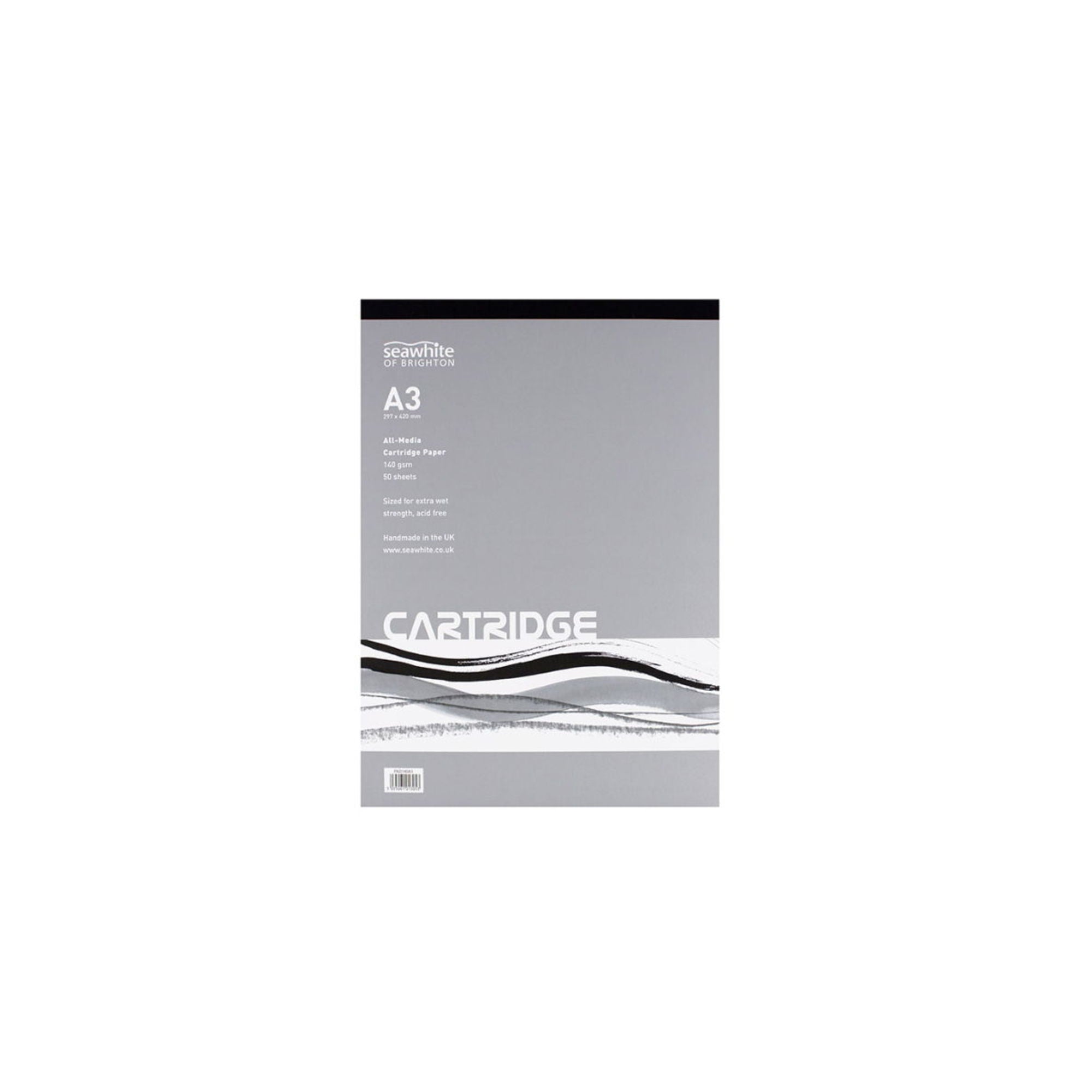4DXRP10045 [file:4DXRP10045-1.jpg] Cartridge Paper, 297 x 420mm (A3) 140gsm pad