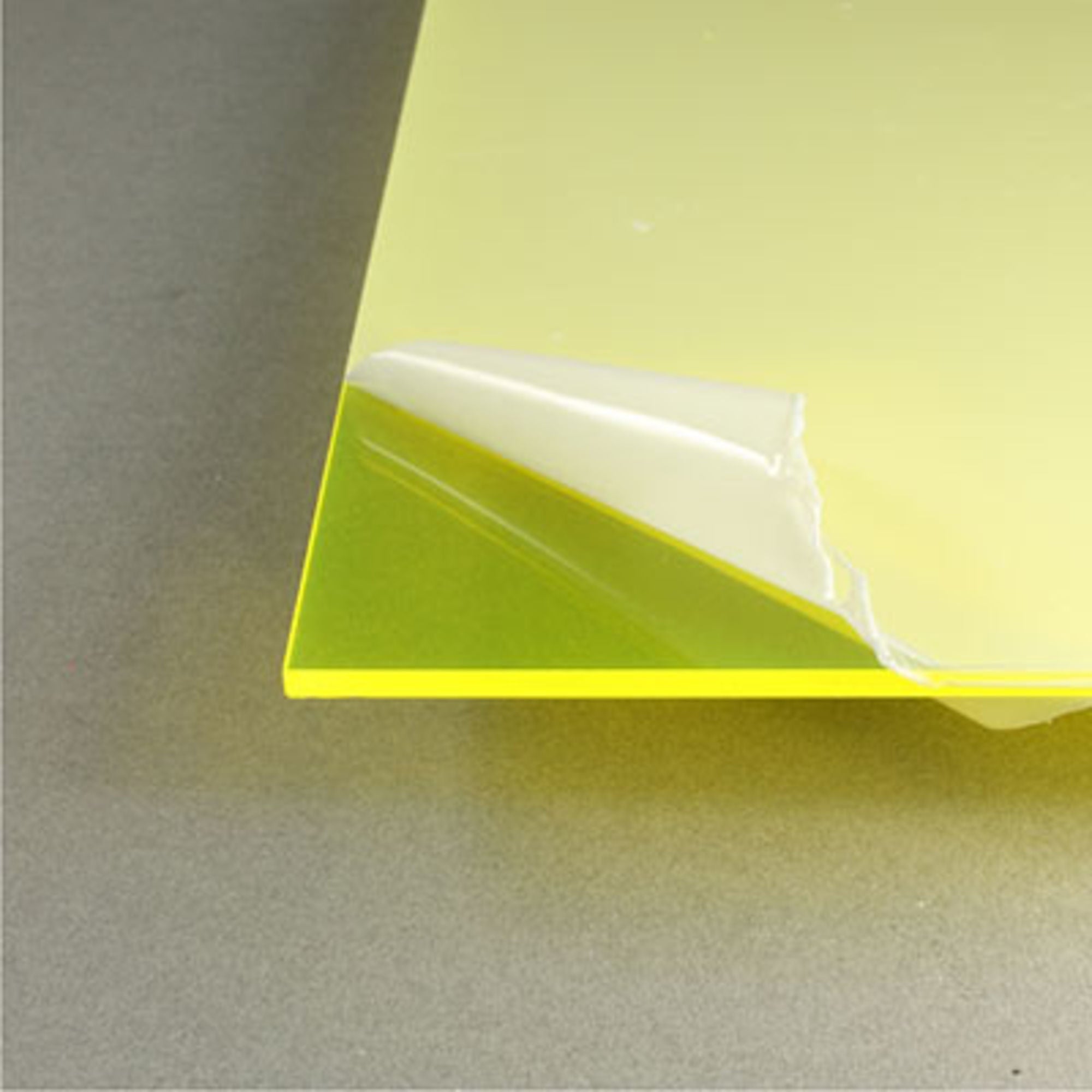 4DXRS30005 [file:4DXRS30005-1.jpg] Light Gathering Sheet 3.0 x 500 x 505mm - Fluorescent Yellow
