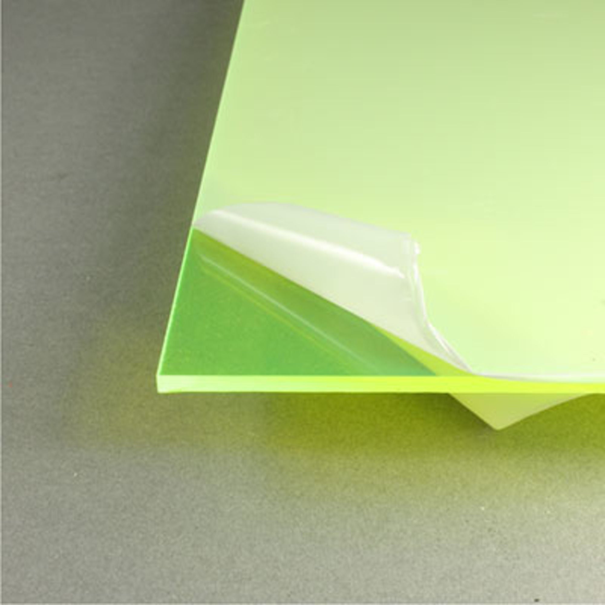 4DXRS30027 [file:4DXRS30027-1.jpg] Light Gathering Sheet 3.0 x 120 x 245mm - Fluorescent Green