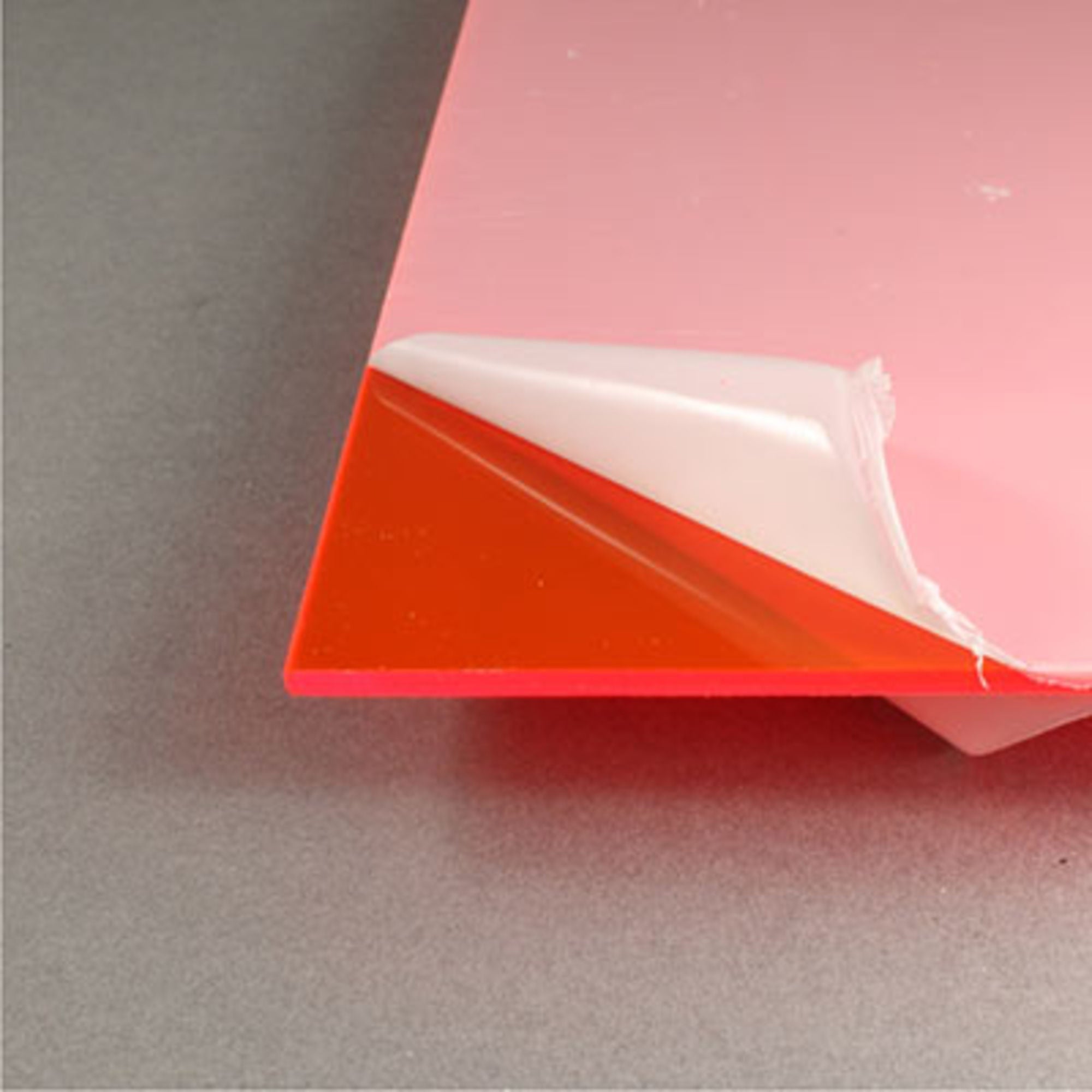 4DXRS30029 [file:4DXRS30029-1.jpg] Light Gathering Sheet, 3.0 x 120 x 245mm, Fluorescent Red