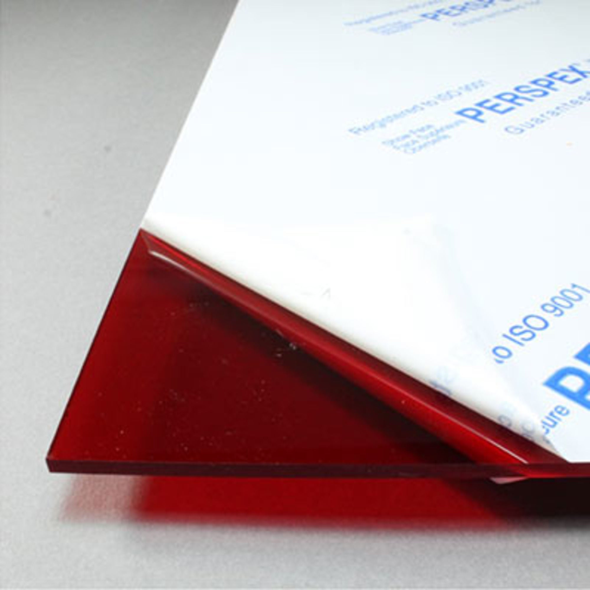 4DXRS30234 [file:4DXRS30234-1.jpg] Acrylic Tinted Colours, 3.0 x 505 x 1015mm - Dark Red Tint