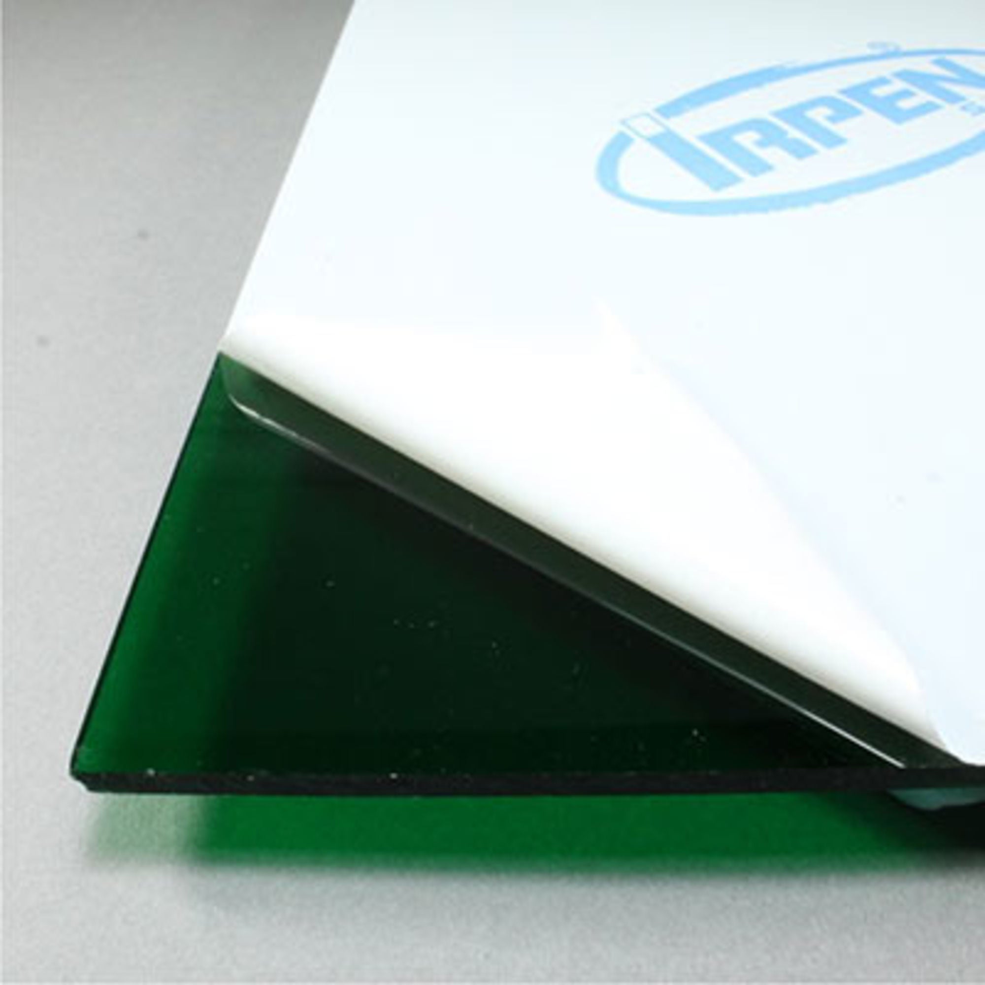 4DXRS30237 [file:4DXRS30237-1.jpg] Acrylic Tinted Colours 3.0 x 505 x 1015mm - Dark Green Tint