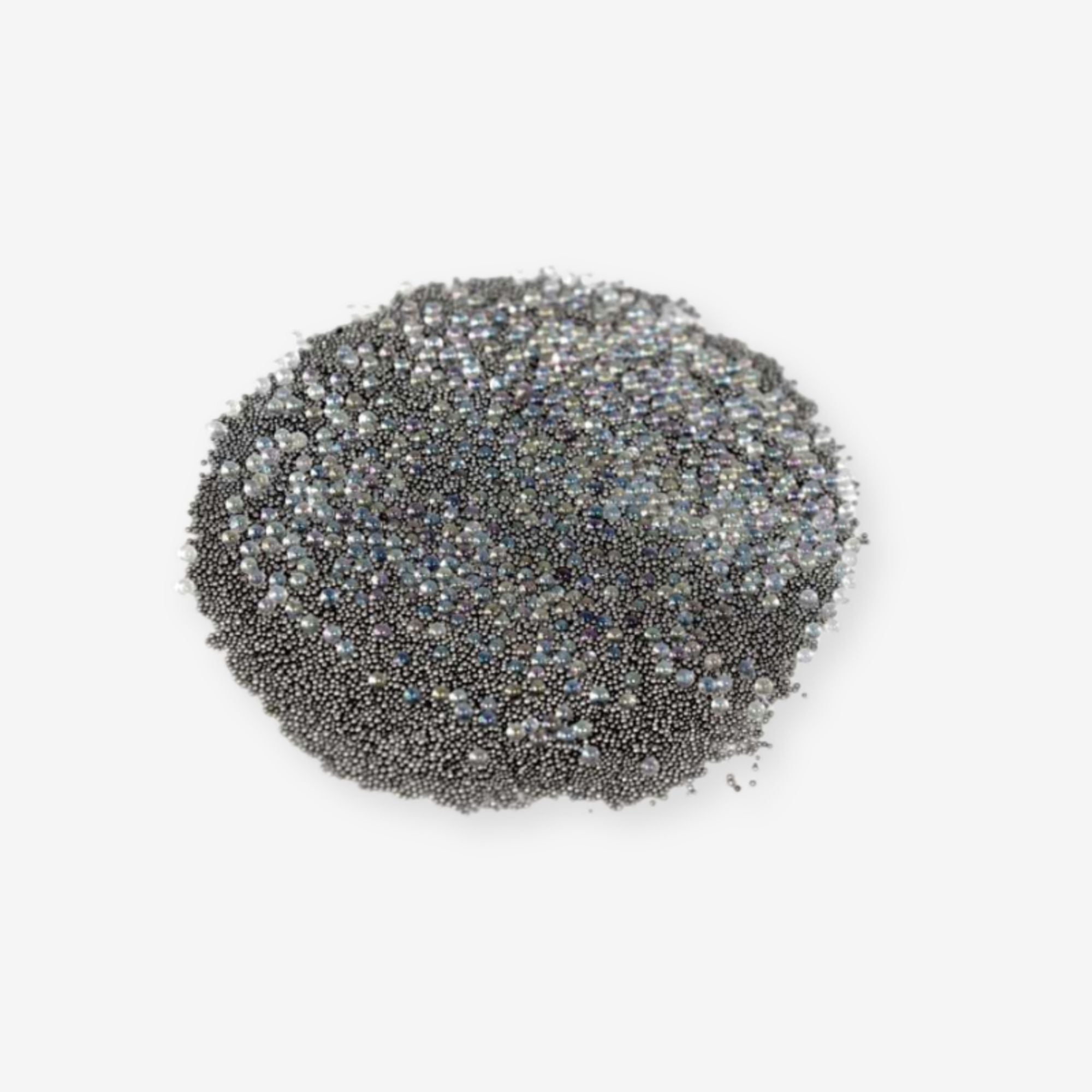 4DXSB40010-1 Micro Balls, Black Glass