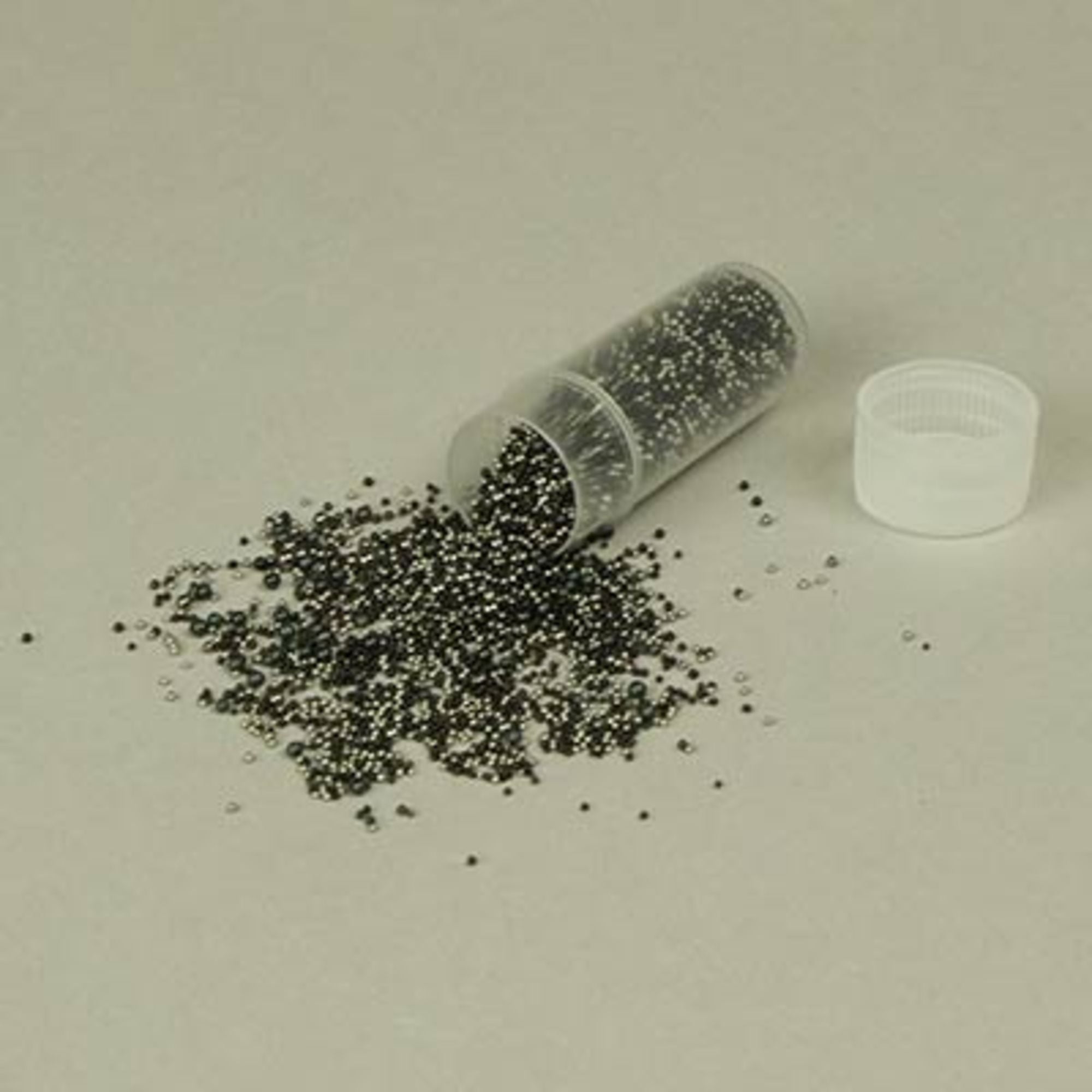 4DXSB40010-3 Micro Balls, Black Glass