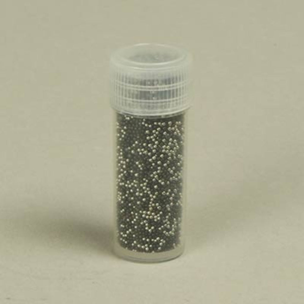 4DXSB40010-4 Micro Balls, Black Glass