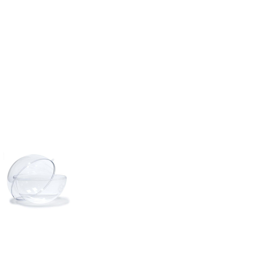 4DXSB73050-1 [file:4DXSB73050-1.jpg] Acrylic Ball, 2 Piece, Clear