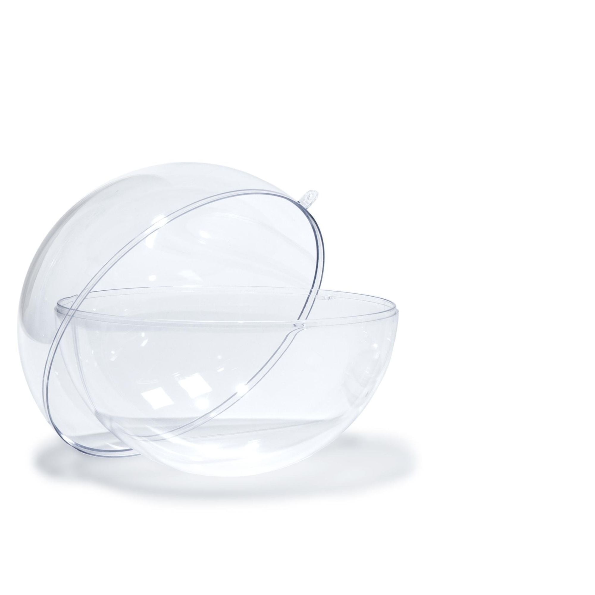 4DXSB73140 [file:4DXSB73140-1.jpg] Acrylic Ball, Clear 2 Part, 140mm