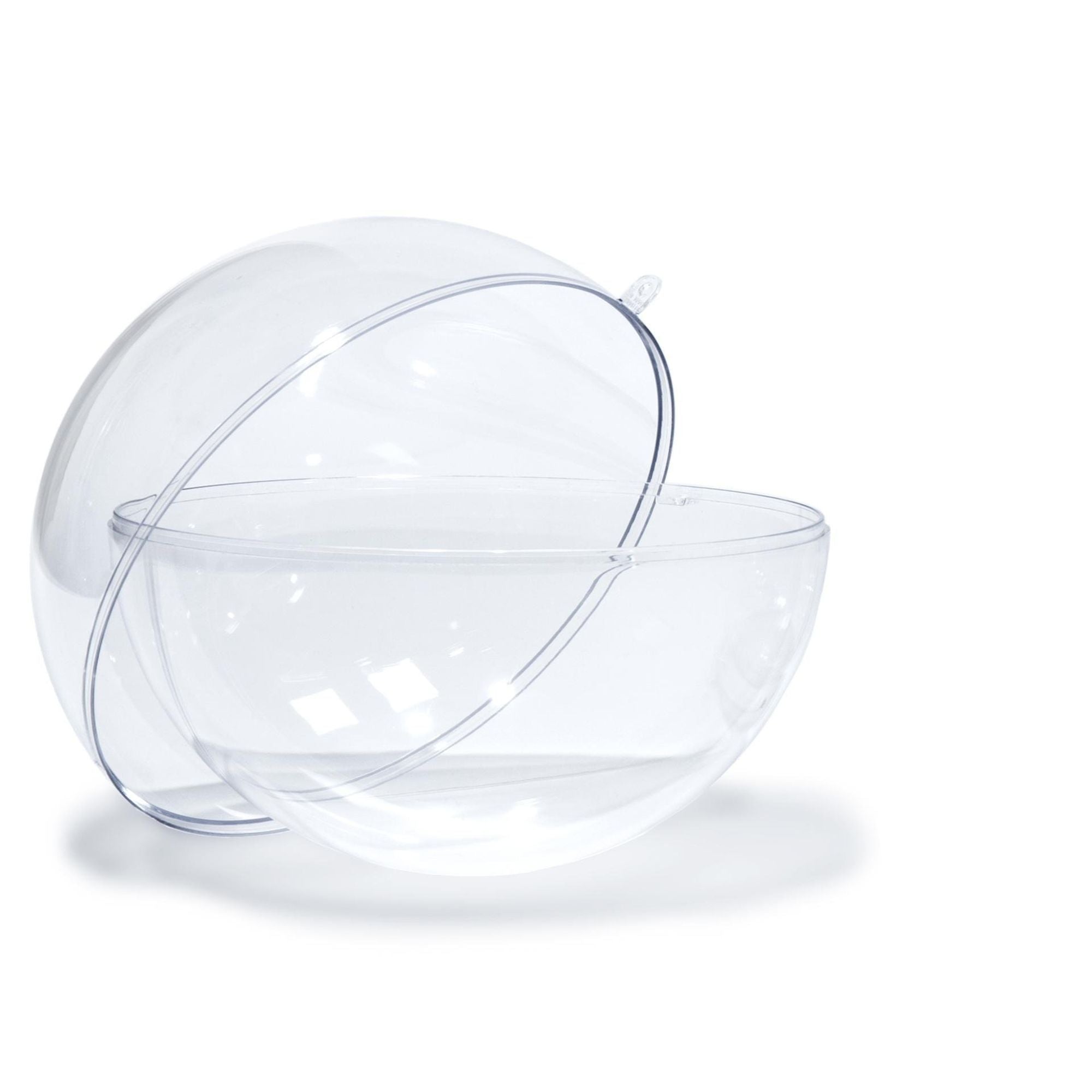 4DXSB73160 [file:4DXSB73160-1.jpg] Acrylic Ball, Clear 2 Part, 160mm